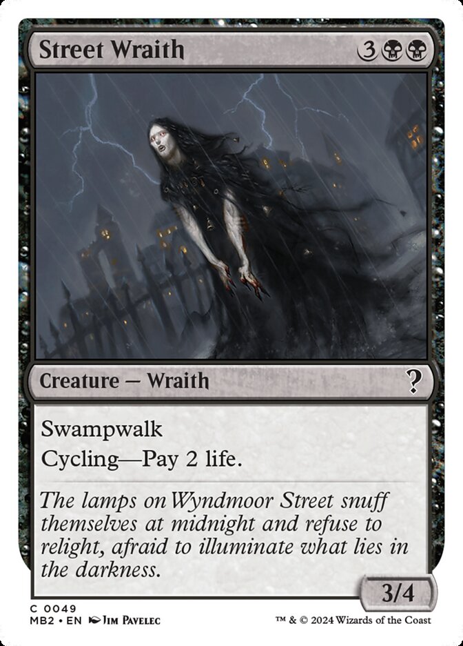 Street Wraith — Mystery Booster 2 (MB2) #49
