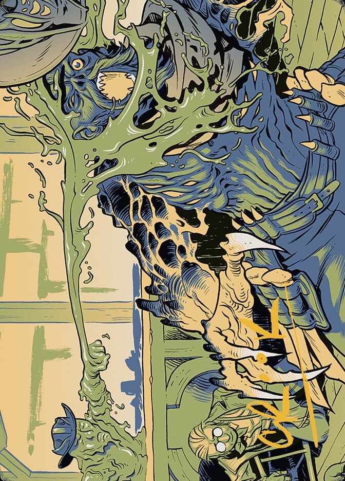 Voidslime // Voidslime — Outlaws of Thunder Junction Art Series (AOTJ) #49