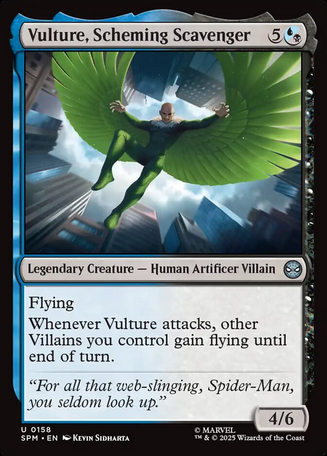 Vulture, Scheming Scavenger — Marvel's Spider-Man (SPM) #158