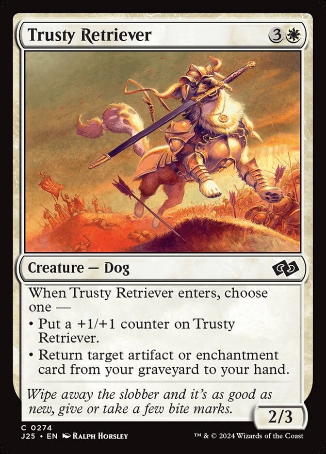 Trusty Retriever — Foundations Jumpstart (J25) #274