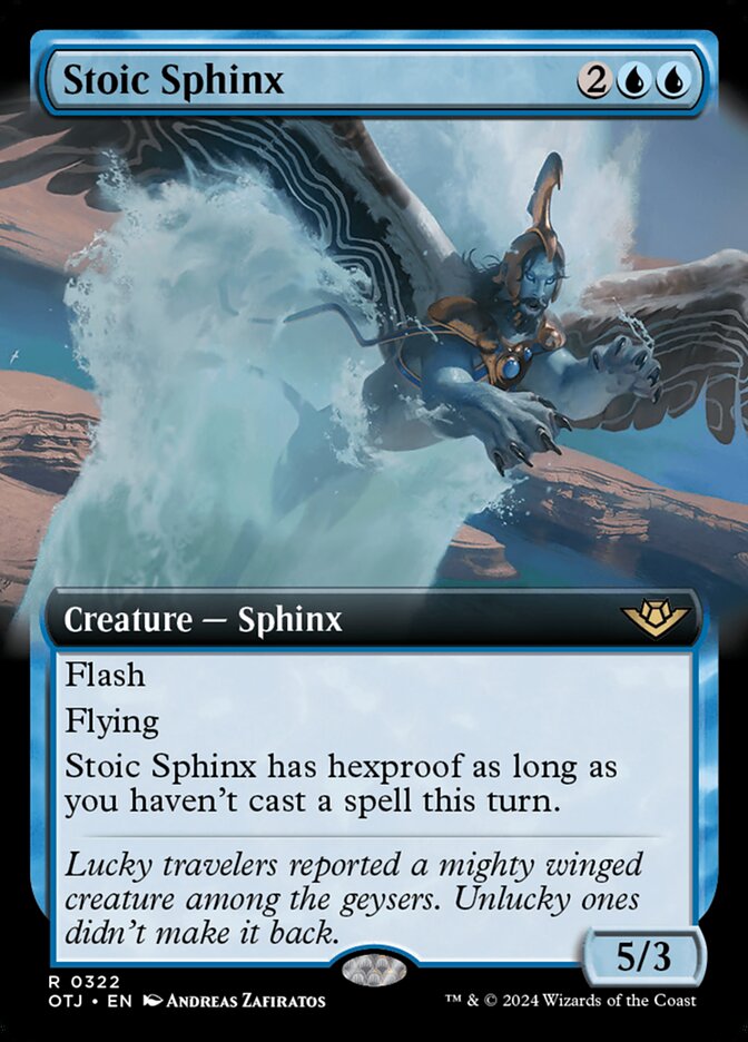 Stoic Sphinx — Outlaws of Thunder Junction (OTJ) #322