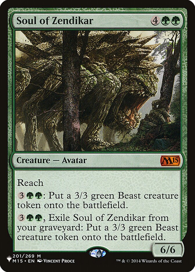 Soul of Zendikar — The List (PLST) #M15-201