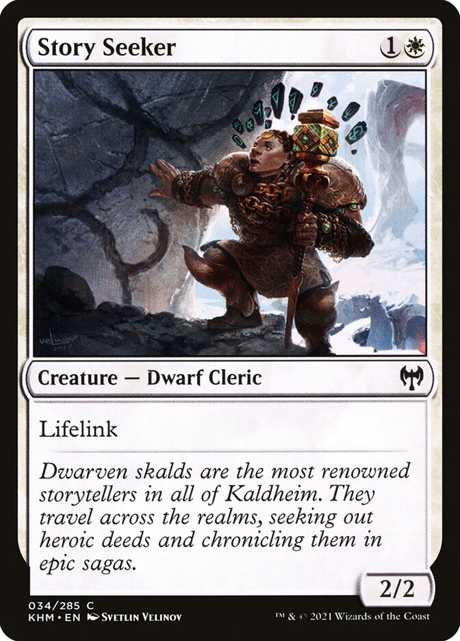 Story Seeker — Kaldheim (KHM) #34