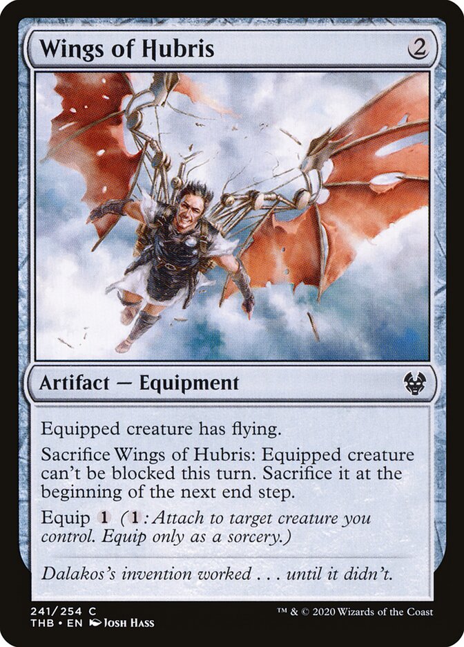 Wings of Hubris — Theros Beyond Death (THB) #241