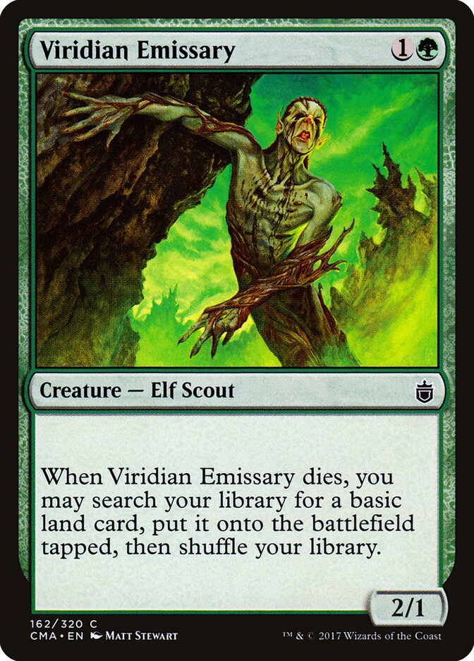 Viridian Emissary — Commander Anthology (CMA) #162