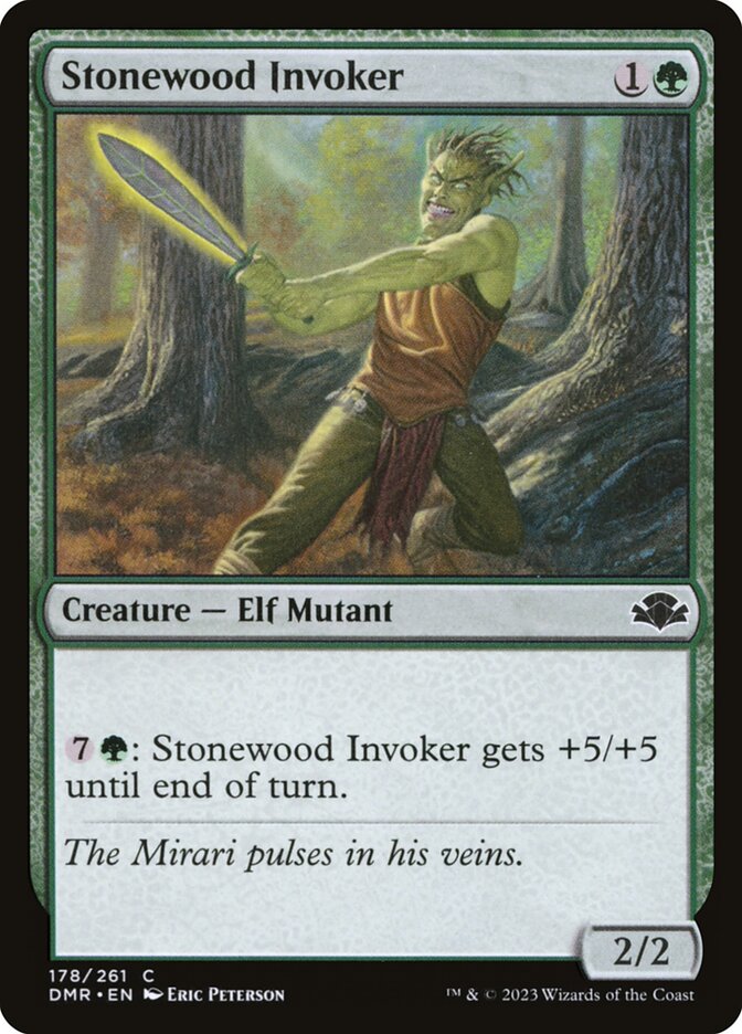 Stonewood Invoker — Dominaria Remastered (DMR) #178