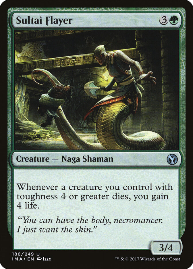 Sultai Flayer — Iconic Masters (IMA) #186