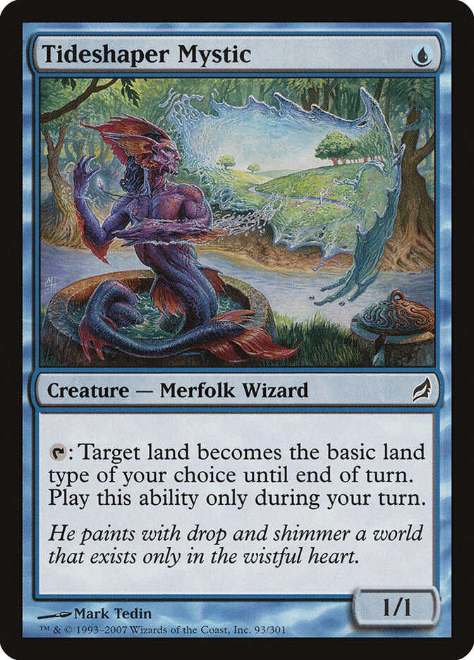 Tideshaper Mystic — Lorwyn (LRW) #93