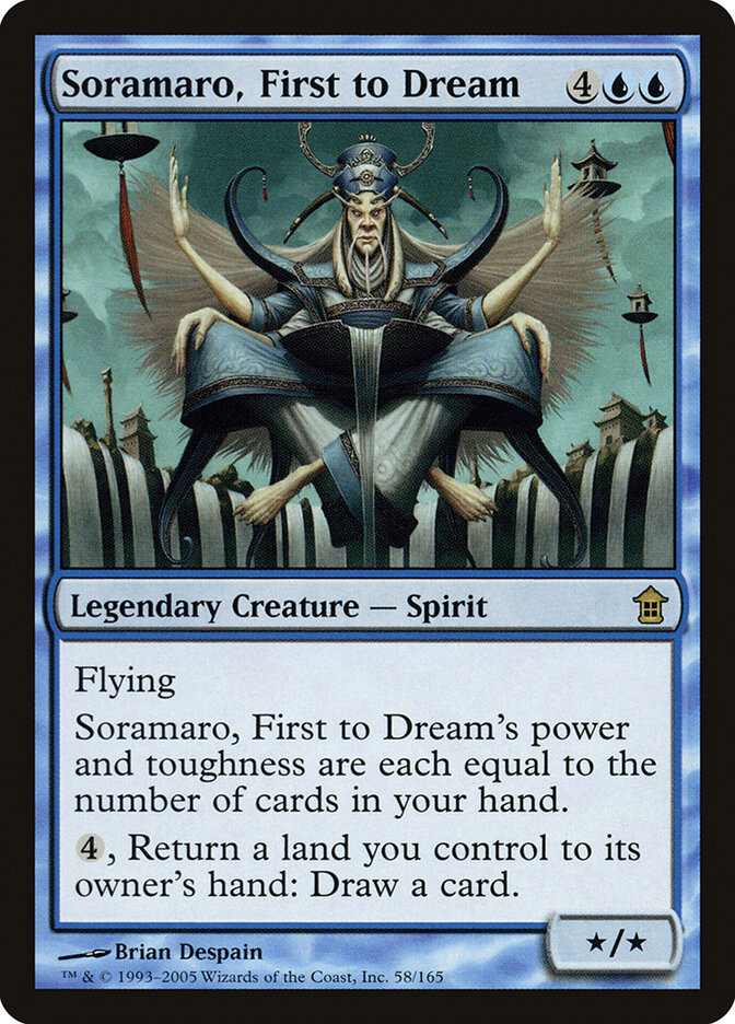 Soramaro, First to Dream — Saviors of Kamigawa (SOK) #58