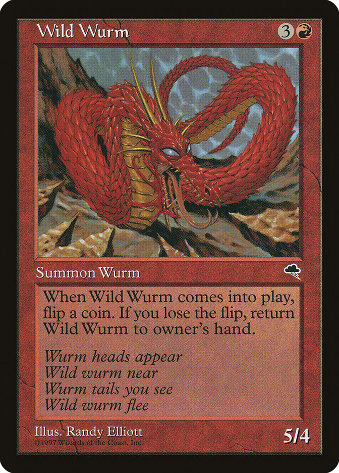 Wild Wurm — Tempest (TMP) #212