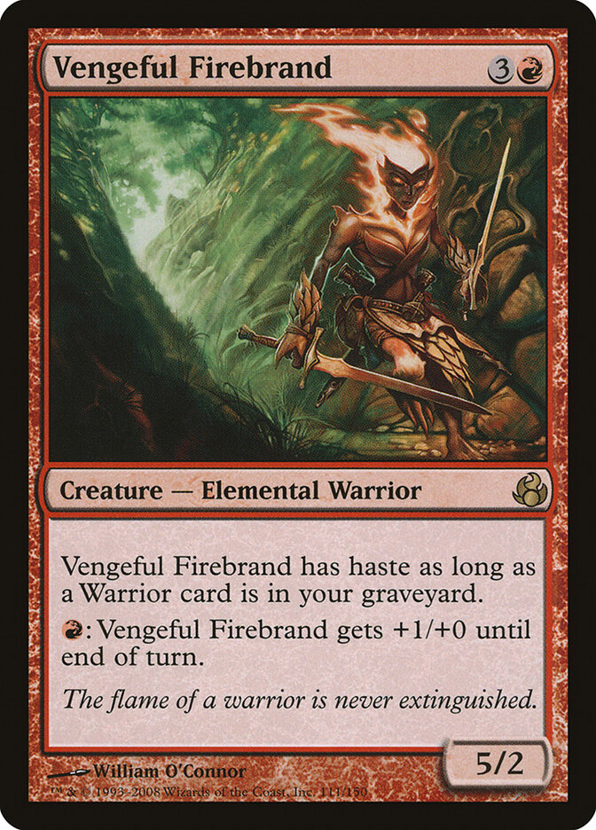 Vengeful Firebrand — Morningtide (MOR) #111
