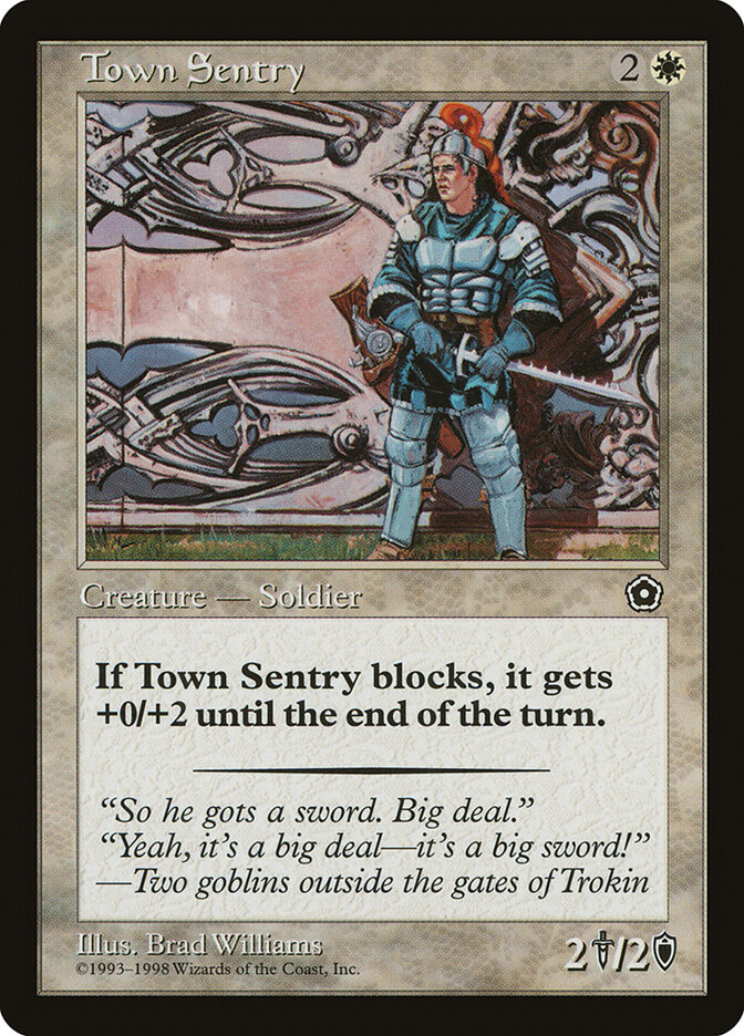 Town Sentry — Portal Second Age (P02) #25