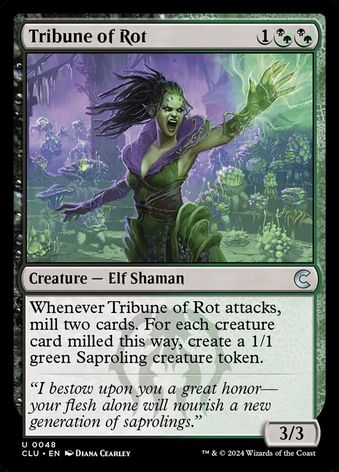 Tribune of Rot — Ravnica: Clue Edition (CLU) #48