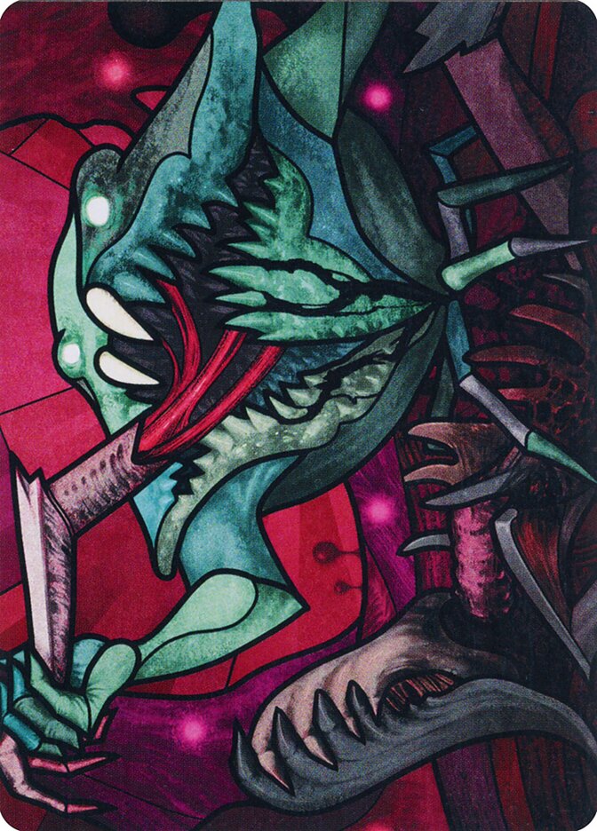 Yargle, Glutton of Urborg // Yargle, Glutton of Urborg — March of the Machine Art Series (AMOM) #72
