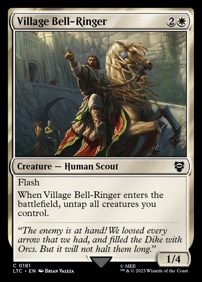 Village Bell-Ringer — Tales of Middle-earth Commander (LTC) #181