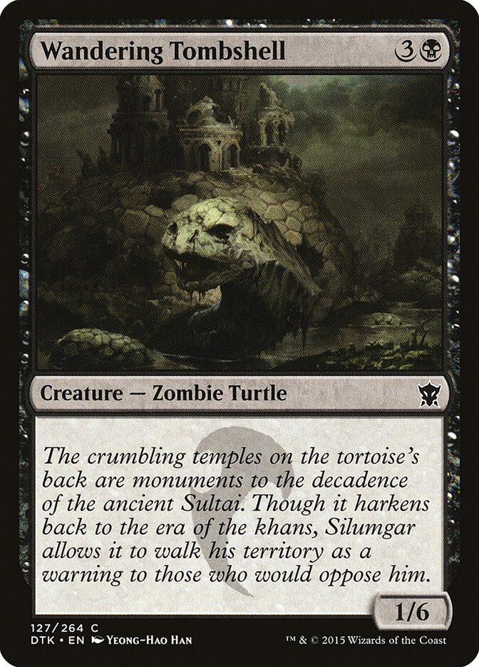 Wandering Tombshell — Dragons of Tarkir (DTK) #127