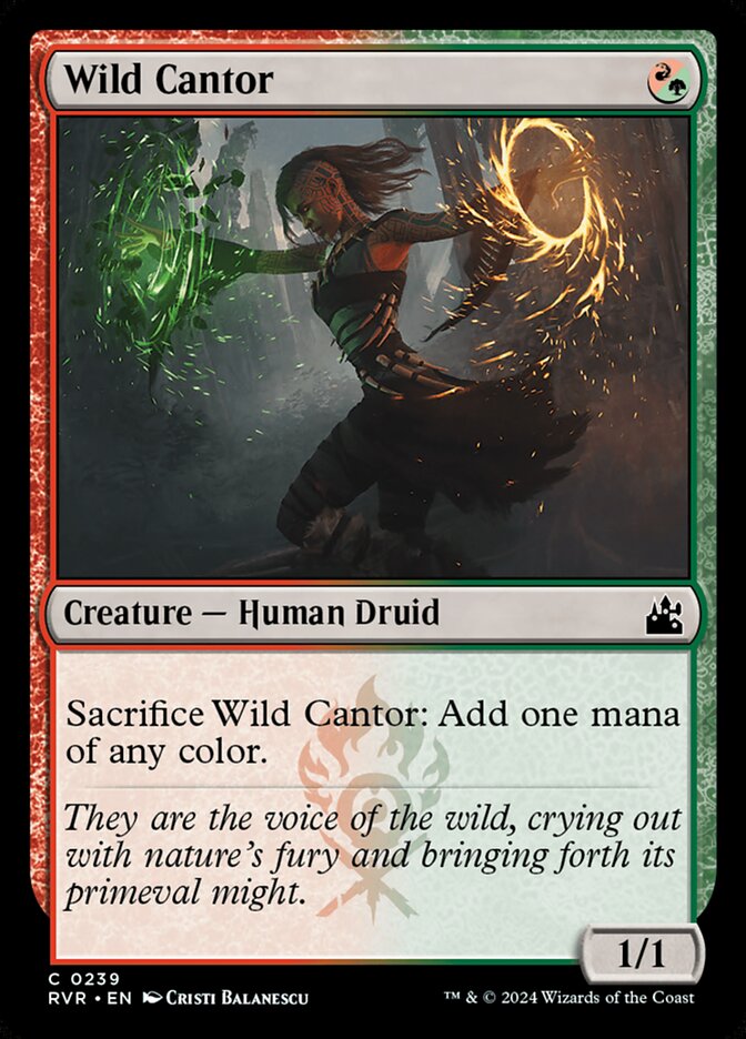 Wild Cantor — Ravnica Remastered (RVR) #239