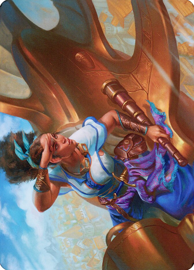 Talas Lookout // Talas Lookout — Dominaria United Art Series (ADMU) #17