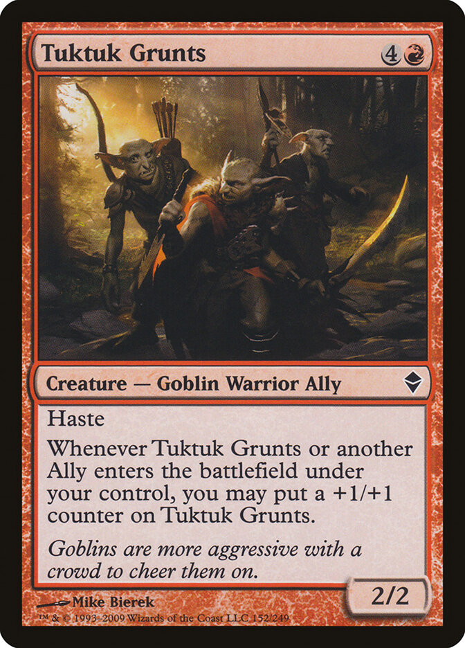 Tuktuk Grunts — Zendikar (ZEN) #152