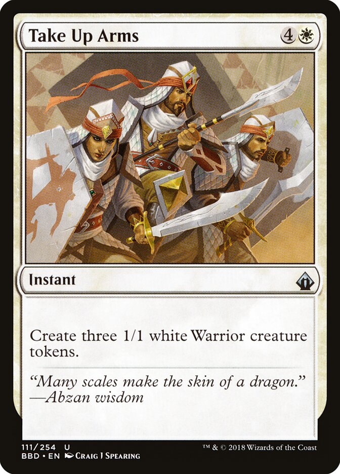 Take Up Arms — Battlebond (BBD) #111