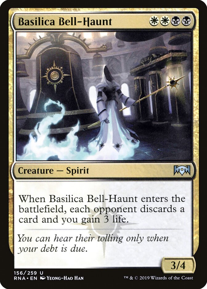Basilica Bell-Haunt — Ravnica Allegiance (RNA) #156
