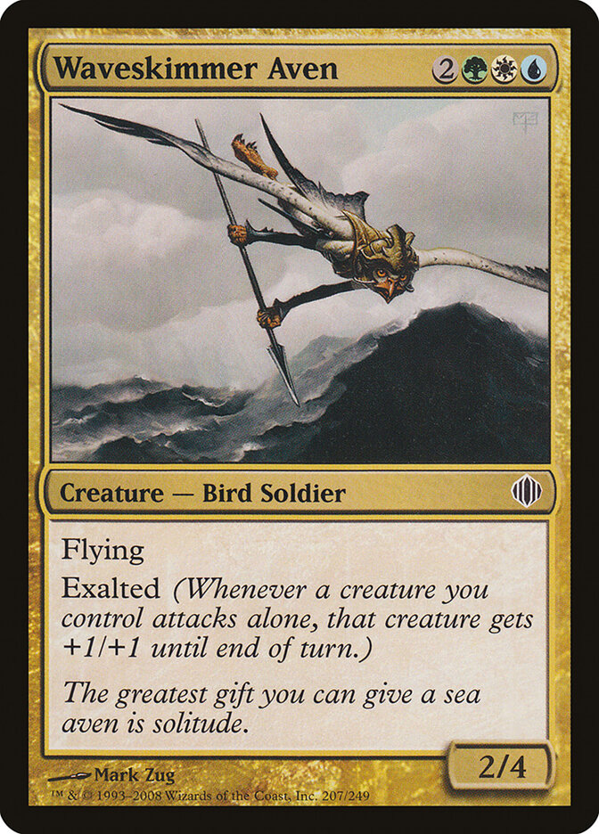 Waveskimmer Aven — Shards of Alara (ALA) #207