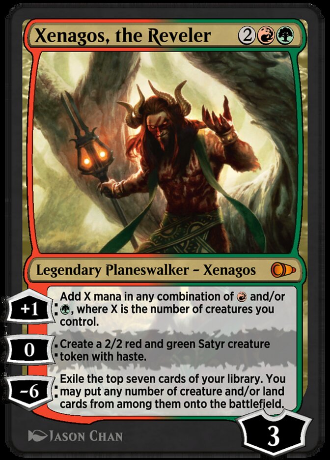 Xenagos, the Reveler — Pioneer Masters (PIO) #357
