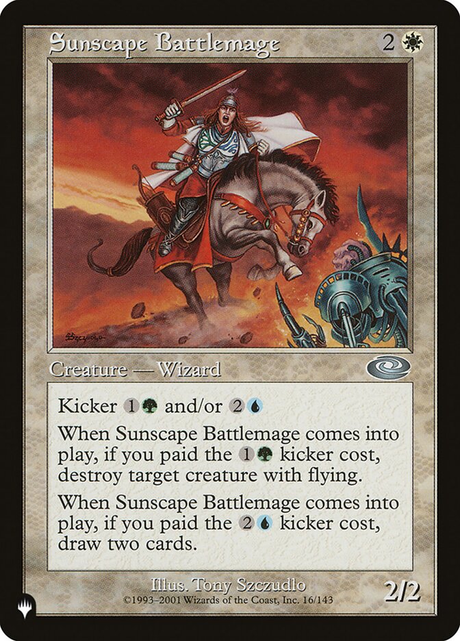 Sunscape Battlemage — The List (PLST) #PLS-16