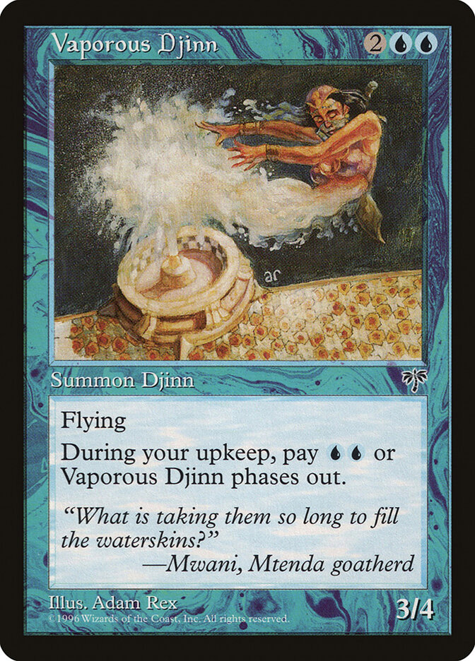 Vaporous Djinn — Mirage (MIR) #101