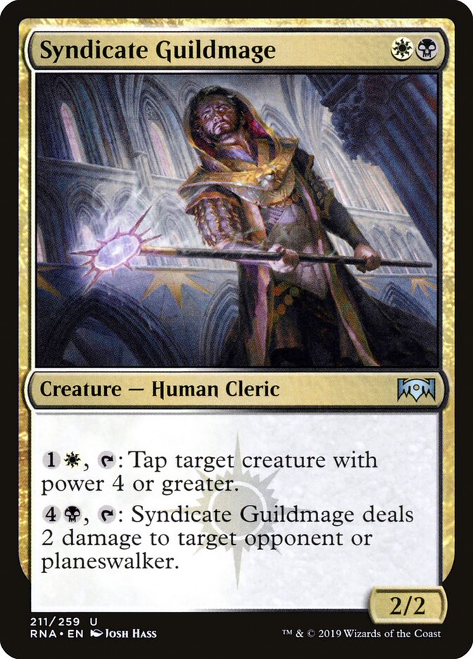 Syndicate Guildmage — Ravnica Allegiance (RNA) #211