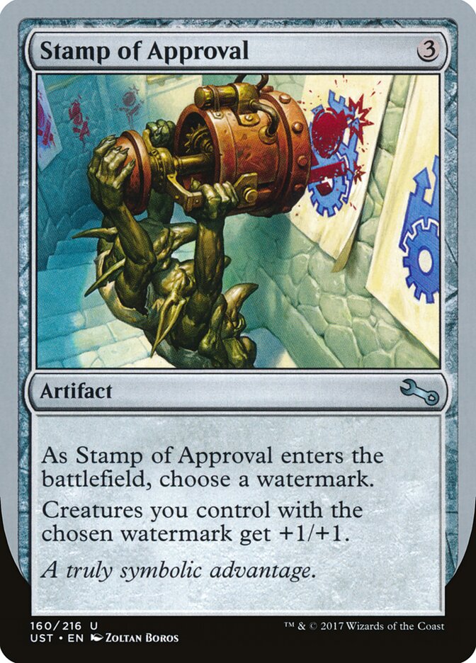 Stamp of Approval — Unstable (UST) #160