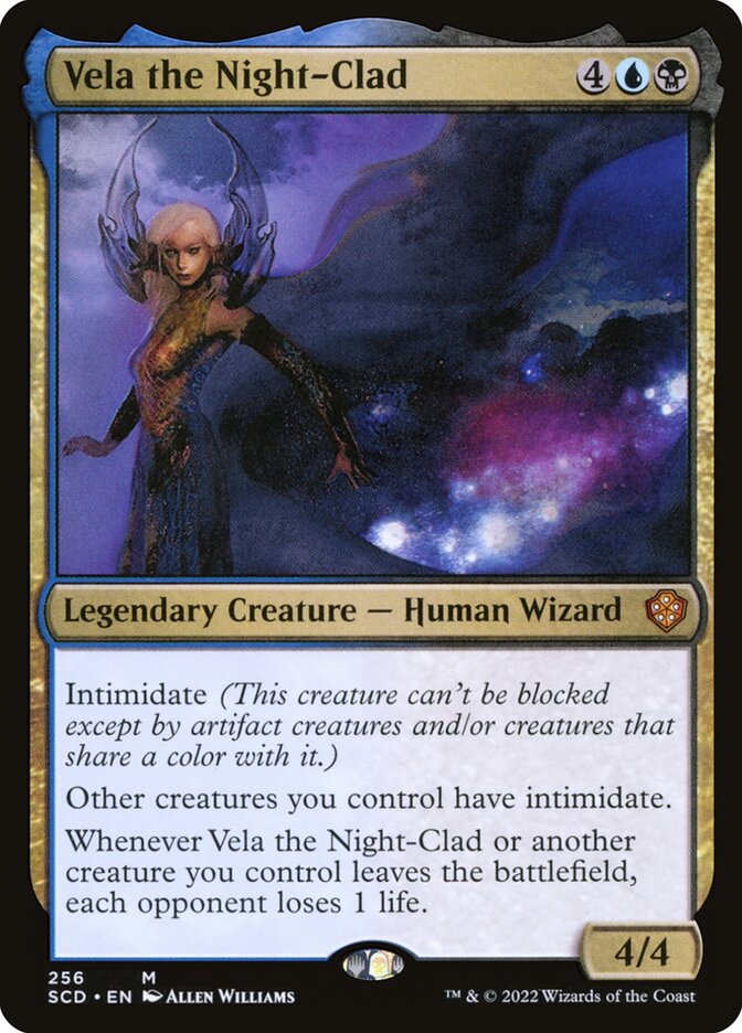 Vela the Night-Clad — Starter Commander Decks (SCD) #256