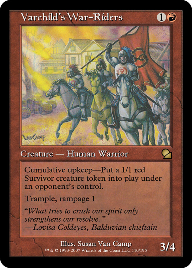 Varchild's War-Riders — Masters Edition (ME1) #110