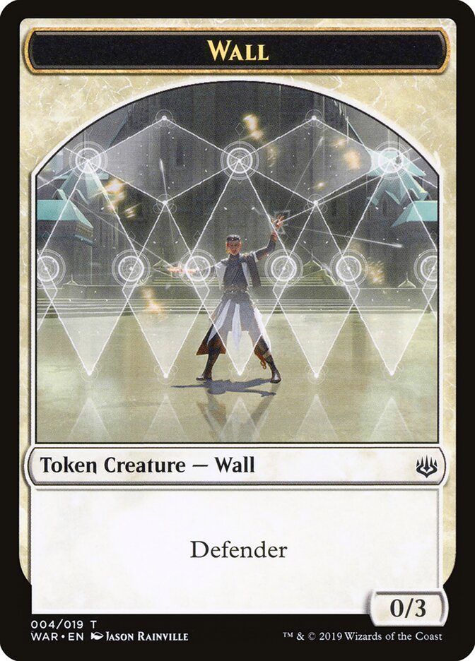Wall — War of the Spark Tokens (TWAR) #4