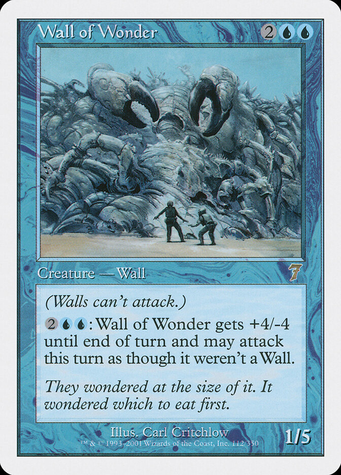 Wall of Wonder — Seventh Edition (7ED) #112