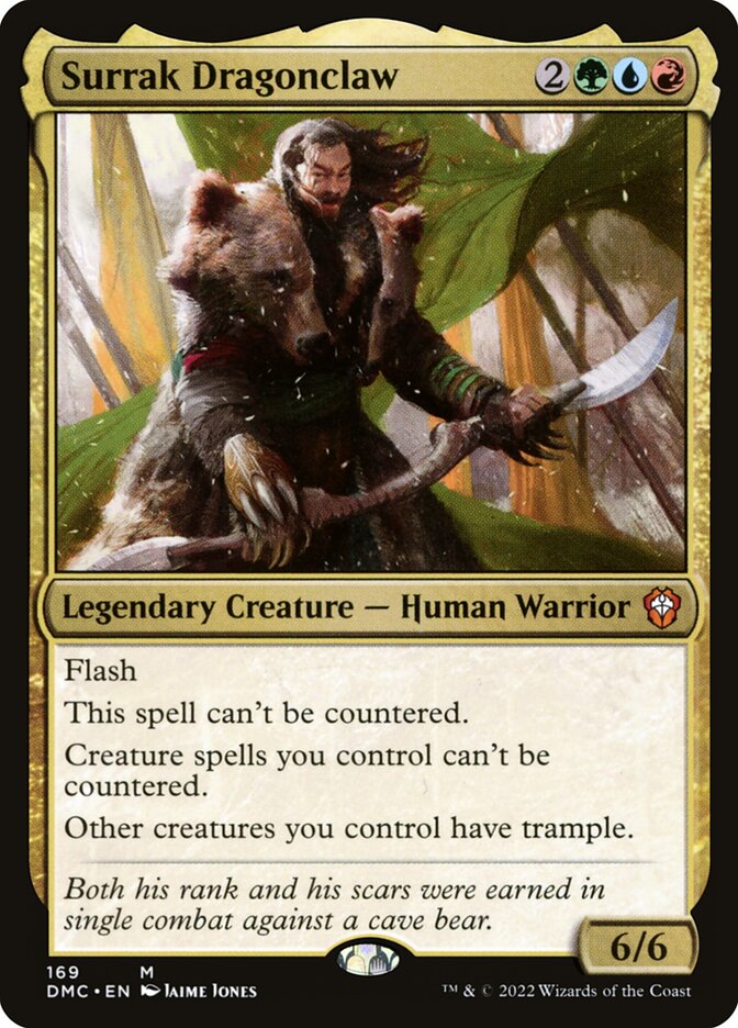 Surrak Dragonclaw — Dominaria United Commander (DMC) #169