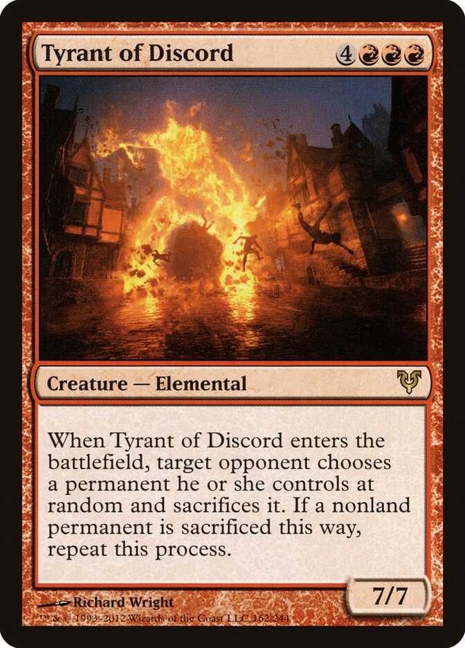 Tyrant of Discord — Avacyn Restored (AVR) #162