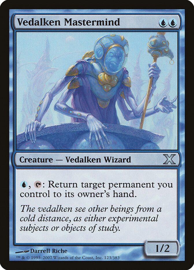 Vedalken Mastermind — Tenth Edition (10E) #123