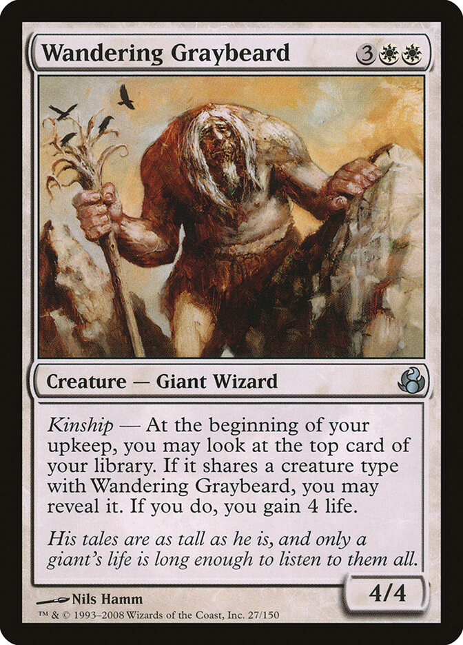 Wandering Graybeard — Morningtide (MOR) #27