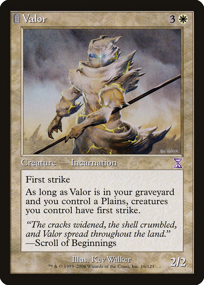 Valor — Time Spiral Timeshifted (TSB) #16