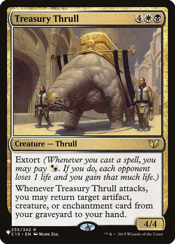 Treasury Thrull — The List (PLST) #C15-235