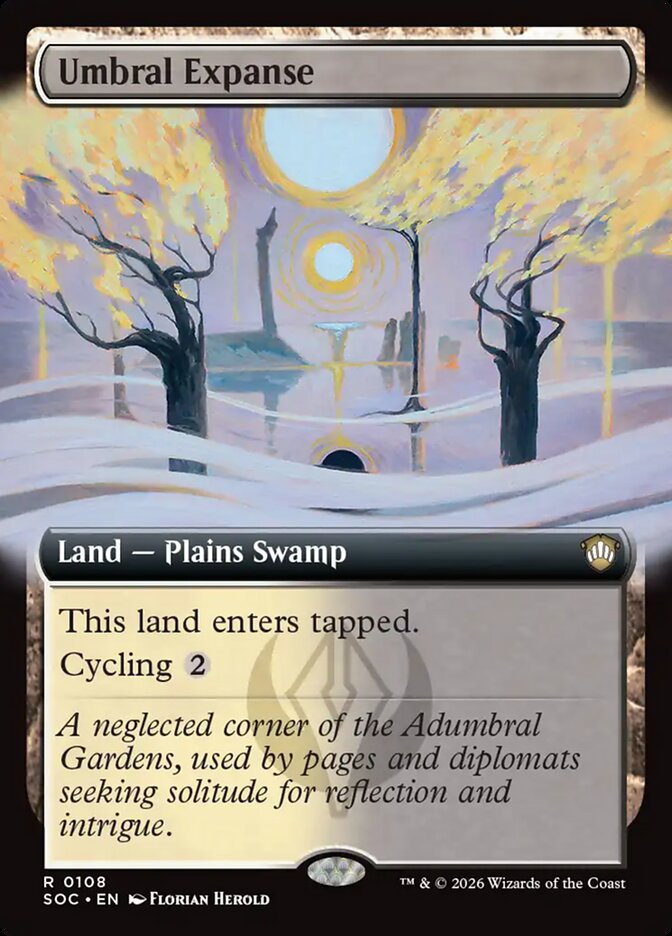 Umbral Expanse — Secrets of Strixhaven Commander (SOC) #108