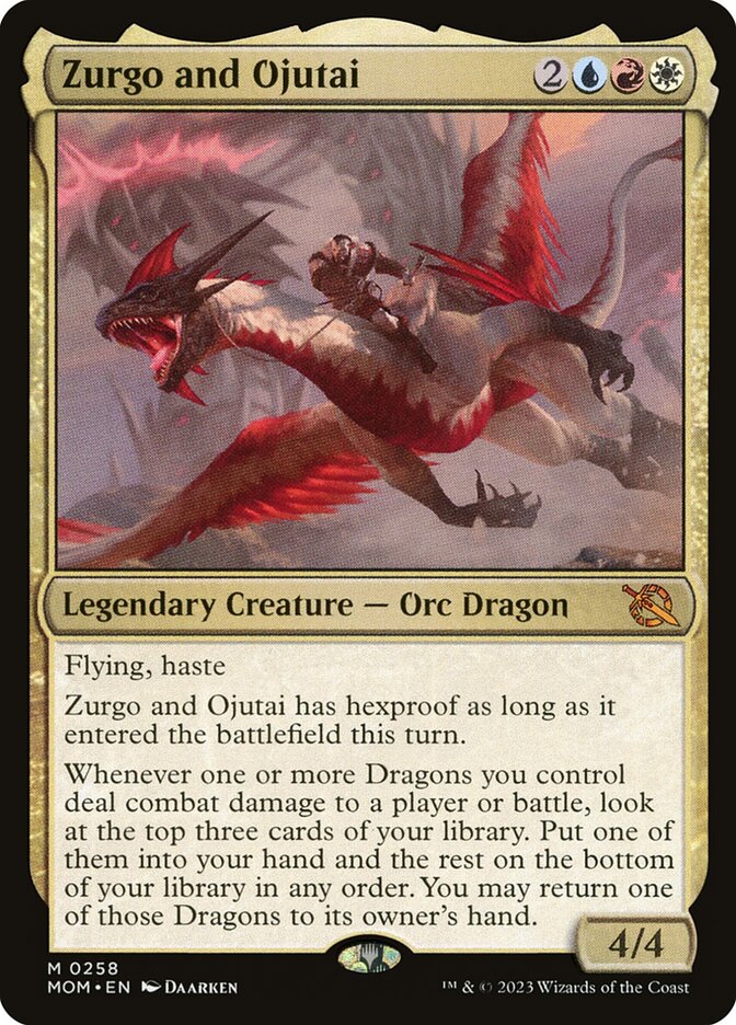 Zurgo and Ojutai — March of the Machine (MOM) #258