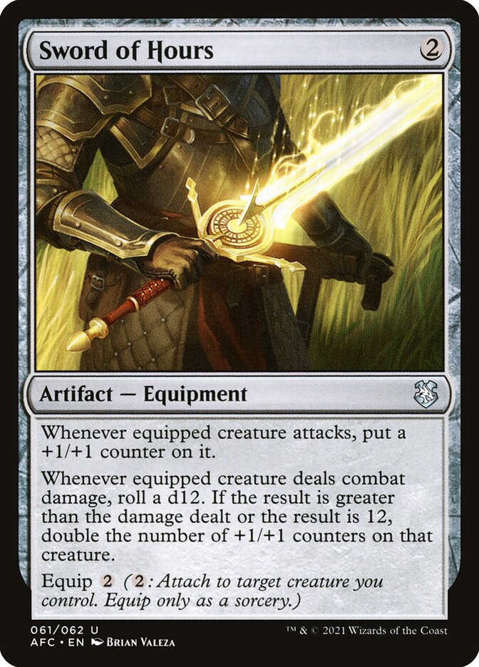 Sword of Hours — Forgotten Realms Commander (AFC) #61