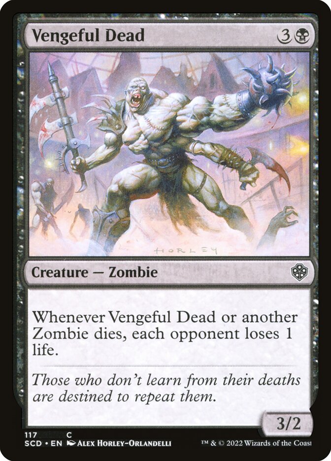 Vengeful Dead — Starter Commander Decks (SCD) #117