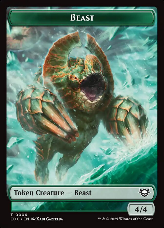 Beast — Edge of Eternities Commander Tokens (TEOC) #6
