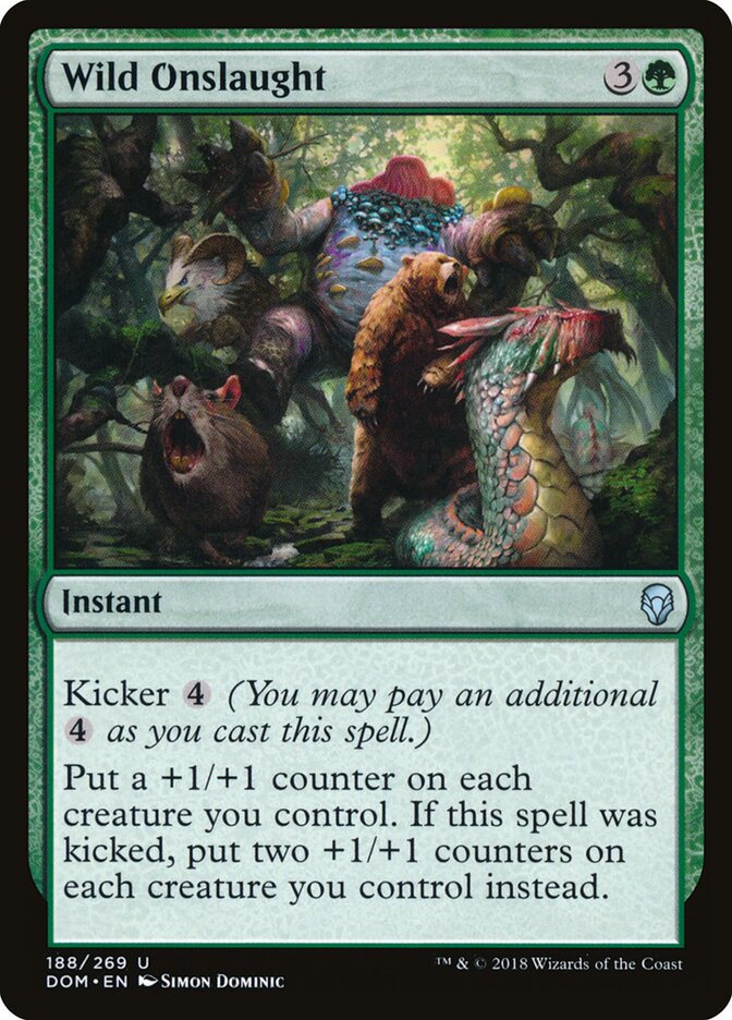 Wild Onslaught — Dominaria (DOM) #188