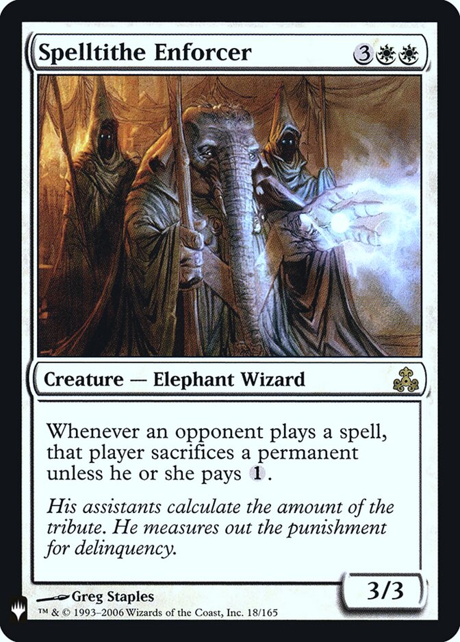 Spelltithe Enforcer — The List (PLST) #GPT-18