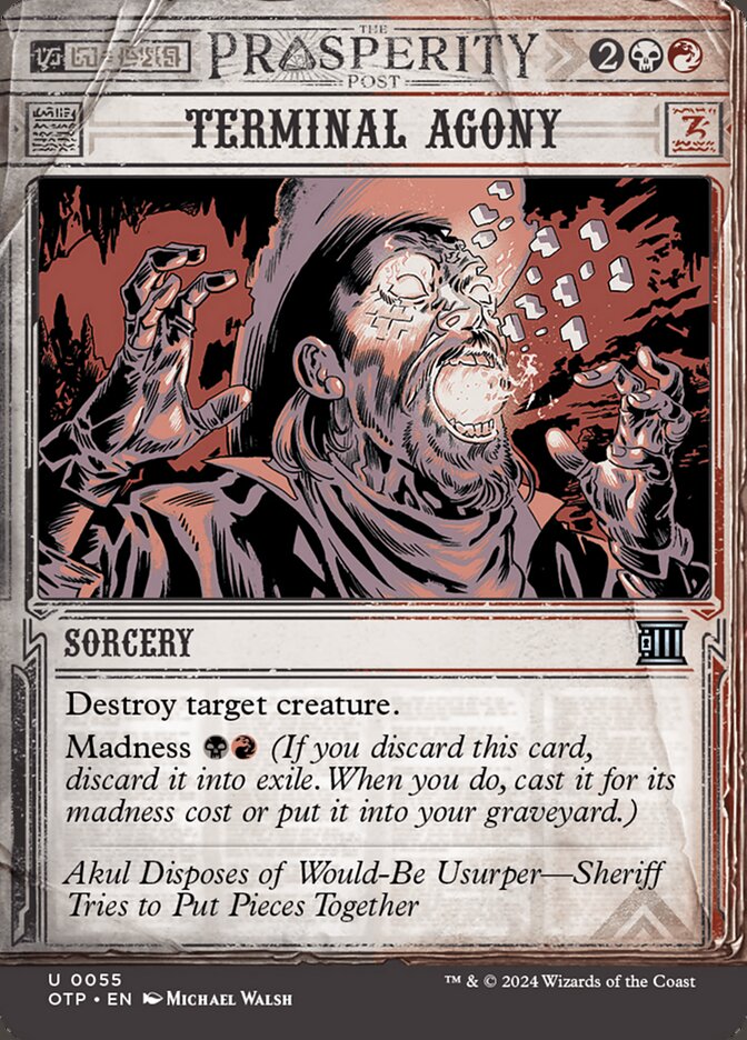 Terminal Agony — Breaking News (OTP) #55