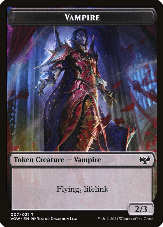 Vampire — Innistrad: Crimson Vow Tokens (TVOW) #7